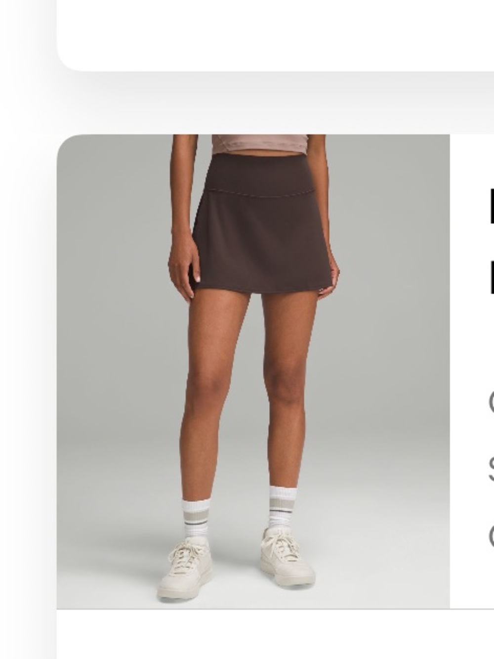 Lululemon Align high rise skirt
